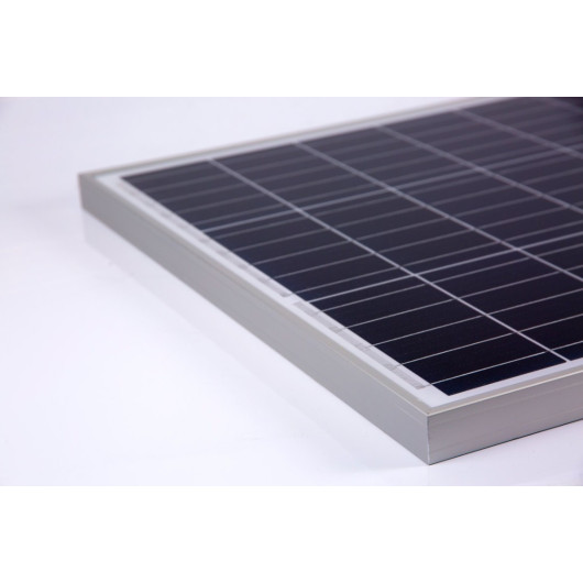 EM série A monocristallin PERC 105W panneau solaire haut de gamme petit prix - vu structure aluminium