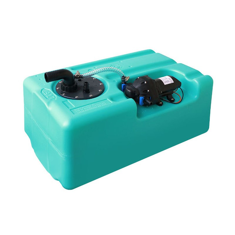 Fonti Snc Kit Douche Avec Pompe Autoclave 12V Et Réservoir D’Eau Pour Bateau, Camping-Car