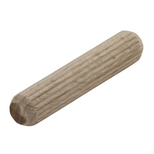 Chevilles bois hêtre ø 8 x 40 mm Wolfcraft (lot de 40) | Assemblage solide pour van, camping-car, bateau | cheville seul