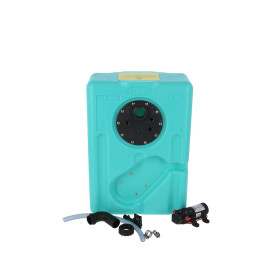 Pack réservoir + pompe 12V Can-SB | Kit eau potable prêt à l’emploi pour van, bateau et camping-car