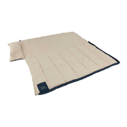 Contour Lux XL sac de couchage Outwell | s'ouvre en mode couette ou couverture