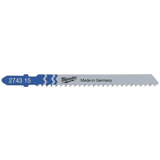 Pack 5 lames scie sauteuse Milwaukee | Découpe tôle et aluminium pour aménagement van et fourgon | lame seule