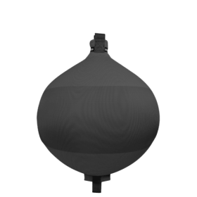 FENDERTEX Pare-battage sphérique | Gris foncé Pare-battage sphérique Fendertex gris foncé | Défense pour protection coque bateau