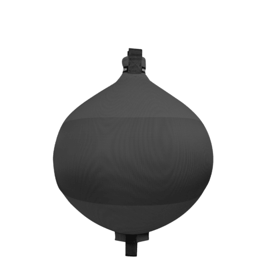 Pare-battage sphérique Fendertex gris foncé | Défense pour protection coque bateau