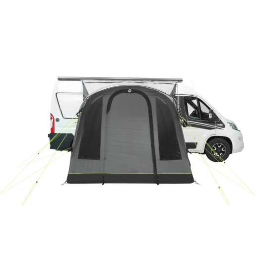 Santa Monica Air Mid/Tall Outwell | Auvent gonflable fourgon Ducato, Boxer, Jumper | vue porte principale