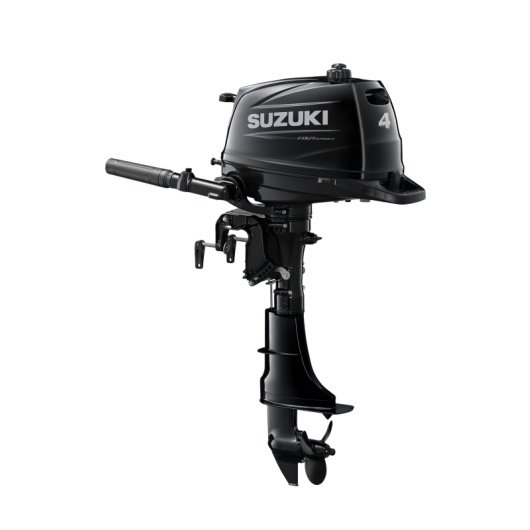 Moteur Hors-Bord 4 CV SUZUKI DF4A avec arbre court ou long | Moteur thermique | Vue 3/4