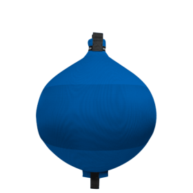 FENDERTEX Pare-battage sphérique | Bleu Royal Pare-battage sphérique Fendertex bleu royal| Défense pour protection coque bateau