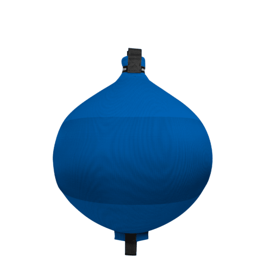 Pare-battage sphérique Fendertex bleu royal| Défense pour protection coque bateau