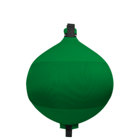 FENDERTEX Pare-battage sphérique | Vert Pare-battage sphérique Fendertex vert | Défense pour protection coque bateau