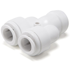 Raccord Y 3 voies PER ø12 mm femelle | Pour dérivation de circuit d’eau en van, bateau ou fourgon