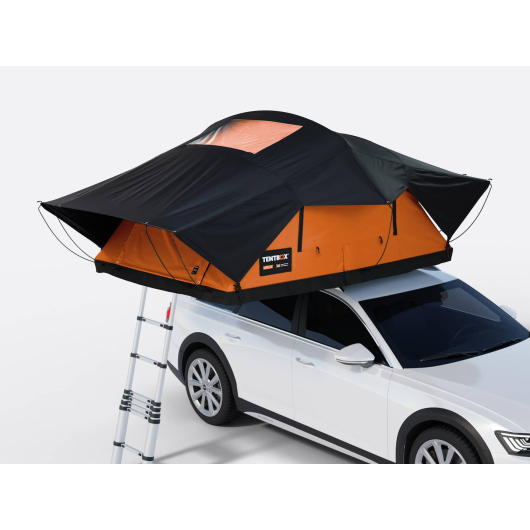 Tente de toit en aluminium pour 4 personnes, tente de Camping à coque