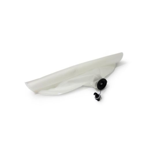 Pare-battage sphérique Fendertex | Défense textile pour protection coque bateau | Chambre à air dégonflée