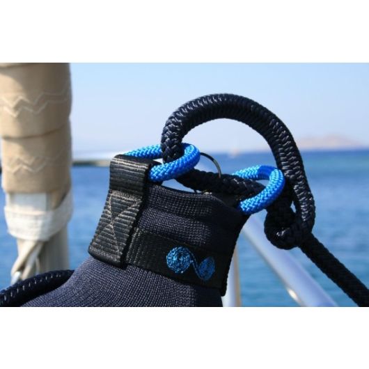 Pare-battage Fendertex | Défense textile pour protection coque bateau | Anneau de fixation