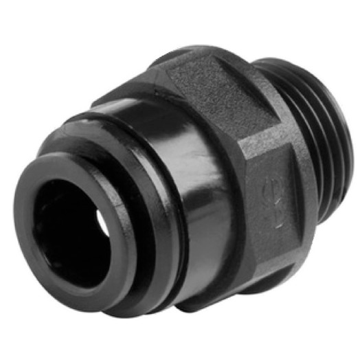 Raccord femelle PER Ø 15 mm et fileté mâle 1/2" Speedfit John Guest | pour eau en van, camping-car, bateau