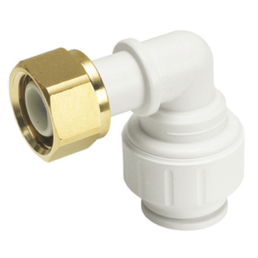 Raccord coudé femelle PER ø15mm et fileté femelle 1/2" John Guest Speedfit | eau en van, camping-car, bateau