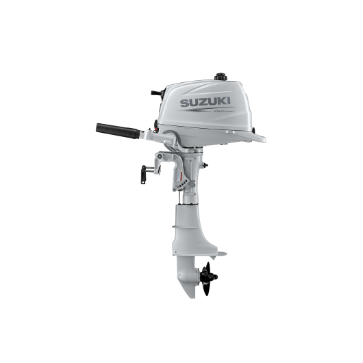 Moteur Hors-Bord 6 CV SUZUKI Blanc DF6A avec arbre court ou long | Moteur thermique