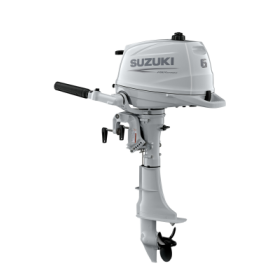Moteur Hors-Bord 6 CV SUZUKI Blanc DF6A avec arbre court ou long | Moteur thermique