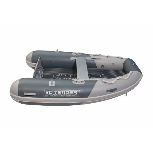Annexe gonflable 3D Tender Twin Fastcat 200 | Annexe à fond gonflable | Grise