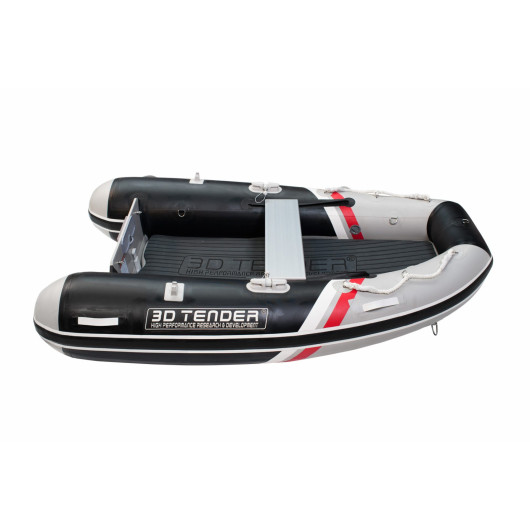 Annexe gonflable 3D Tender Twin Fastcat 200 | Annexe à fond gonflable | Noire