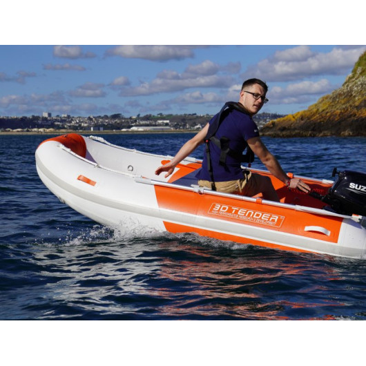 Annexe gonflable 3D Tender Twin Fastcat 200 | Annexe à fond gonflable | En action