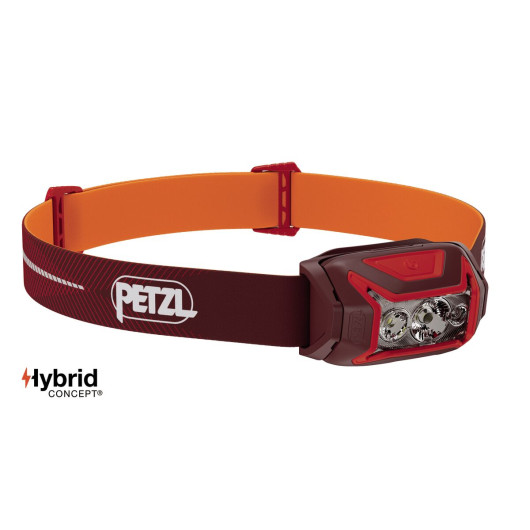Lampe frontale Actik Core PETZL | Activités dynamiques Outdoor, camping , nautisme | H2R équipements | Rouge