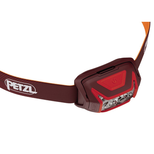 Lampe frontale Actik Core PETZL | Activités dynamiques Outdoor, camping , nautisme | H2R équipements | Rouge