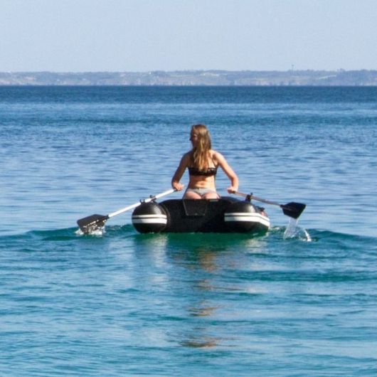 Annexe gonflable 3D Tender Superlight Twin Air | En action en mer