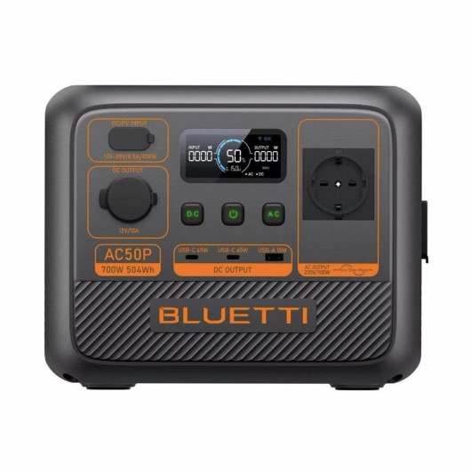 BLUETTI AC50P | 524 Wh vue de face