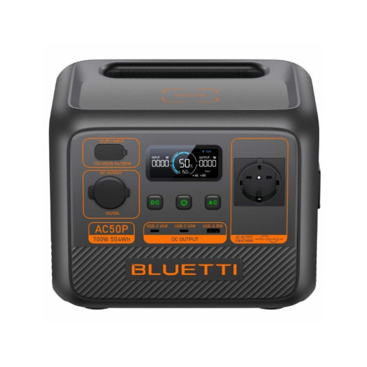 BLUETTI AC50P | 524 Wh vue de dessus