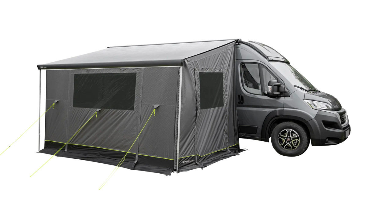 Sideroads Awning rooms auvent pour fourgon Ducato, sprinter, Crafter | installation sur store complètement fermé