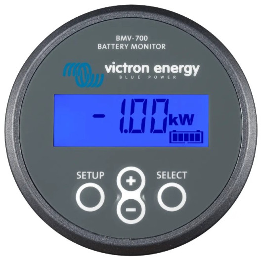 BMV-700 Victron Energy | Moniteur de batterie 12/24V pour van, bateau et camping-car | kW consommé