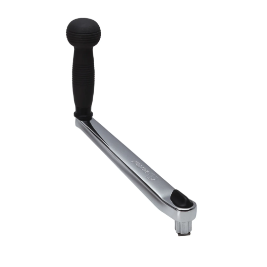 Manivelle de winch bronze chromée 250 mm Antal | Equipement pour réglage des voiles de bateau.