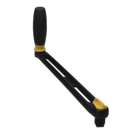 Manivelle de winch aluminium 250 mm Antal | poignée roulement a bille pour bateau | H2R Equipements