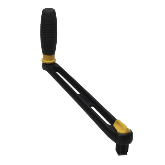 Manivelle de winch aluminium 250 mm Antal | poignée roulement a bille pour bateau | H2R Equipements
