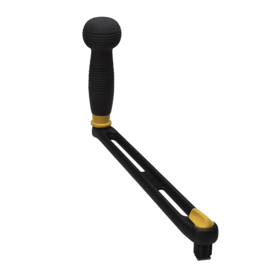 Manivelle de winch aluminium 250 mm Antal | poignée roulement a bille pour bateau | H2R Equipements