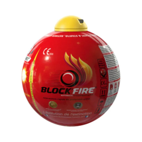 Block'Fire boule anti feu | extincteur voiture, fourgon, van, camping-car et bateau