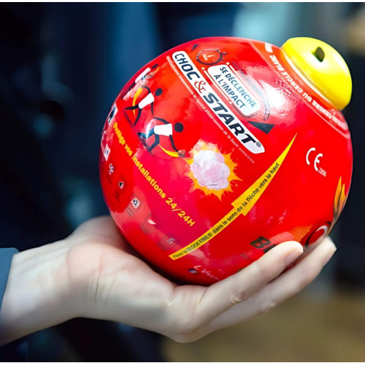 Block'Fire boule anti feu | extincteur voiture, fourgon, van, camping-car et bateau | compact et innovant