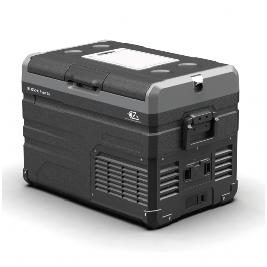 Glacière à compression double compartiments Blizz-E Flex 56 L Eza | Camping en voiture, van aménagé camping-car