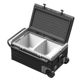 EZA Blizz-E Flex | 91 L Glacière à compression double compartiments Blizz-E Flex 91 L Eza | Camping en voiture, van aménagé camping-car
