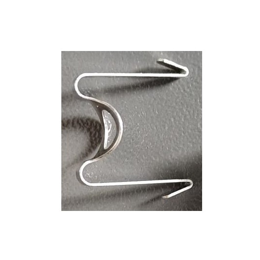 Pince inox Tank‑O3 (x2) | Fourchette de maintien pour cellule d’électrolyse du système d'eau van et bateau | pièce inox seule