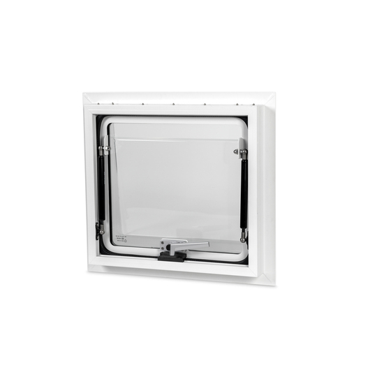 Fenêtre Carbest RW Explorer | baie vitre fourgons & véhicules d’expédition | double vitrage verre trempé | blanc