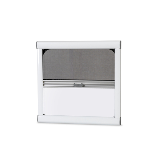 Cadre intérieur baie Carbest RW Explorer | Store + moustiquaire pour fenêtres d’expédition | Version Blanc