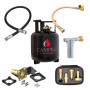 Kit complet réservoir GPL 15 L Campko | Spécial van aménagé | Norme ECE R67‑01 pour VASP