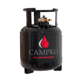 Kit complet réservoir GPL 15 L Campko | Spécial van aménagé | Norme ECE R67‑01 pour VASP