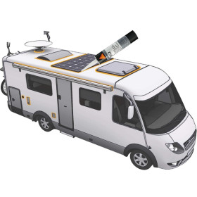 SIKA Sikaflex 522, vu cartouche 600 ml, colle et étanchéité polymère sans PU pour van et camping-car.