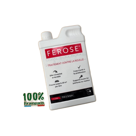 Convertisseur anti-rouille anti-corrosion Ferose | Entretien de votre van aménagé, camping-car, bateau
