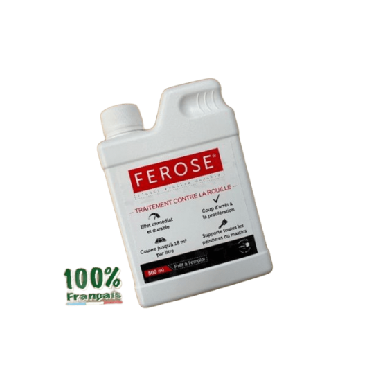 Convertisseur anti-rouille anti-corrosion Ferose | Entretien de votre van aménagé, camping-car, bateau