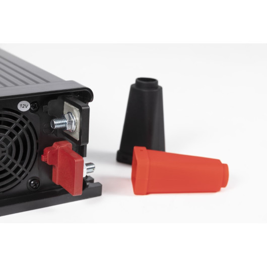 Convertisseur sinusoïdal DC/AC PS-RT 3300 VA Energie Mobile | 12-230V avec relais transfert 30 A | cabochon DC