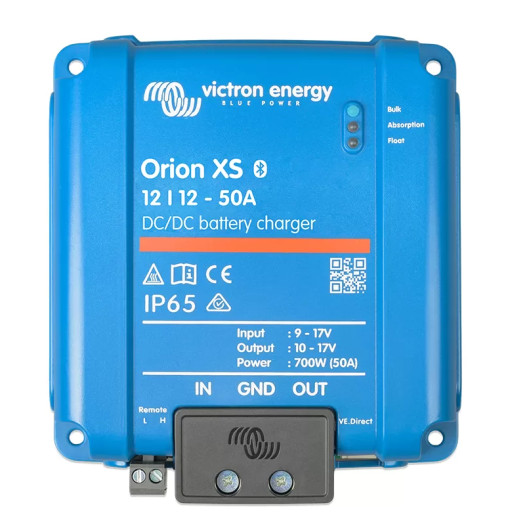 Chargeur DC-DC Victron Orion XS 12/12-50A pour charge batterie bateau, van, camping-car