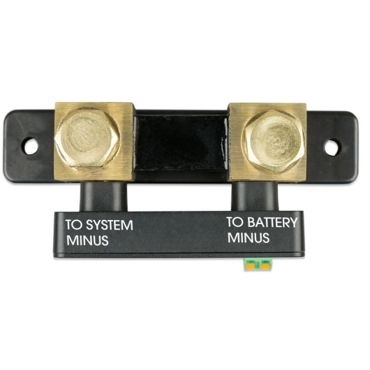 Smartshunt 500A Victron Energy | shunt Bluetooth pour réseau 12/24V de camping-car, bateau et van - vu arrière